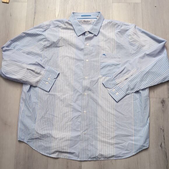 Tommy Bahama Shirt Mens 3XLT Multi Color The Siesta Key Performance Button Shirt - Picture 1 of 4